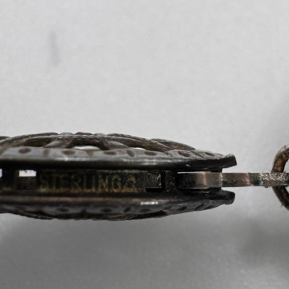 Vintage Hand-knotted Black Onyx Necklace | Polished Gemstone Beads| Classic - Picture 9 of 9